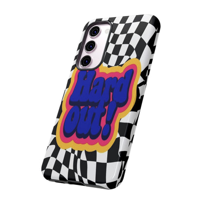 "Hard Out" Mobile Phone Case (blue)