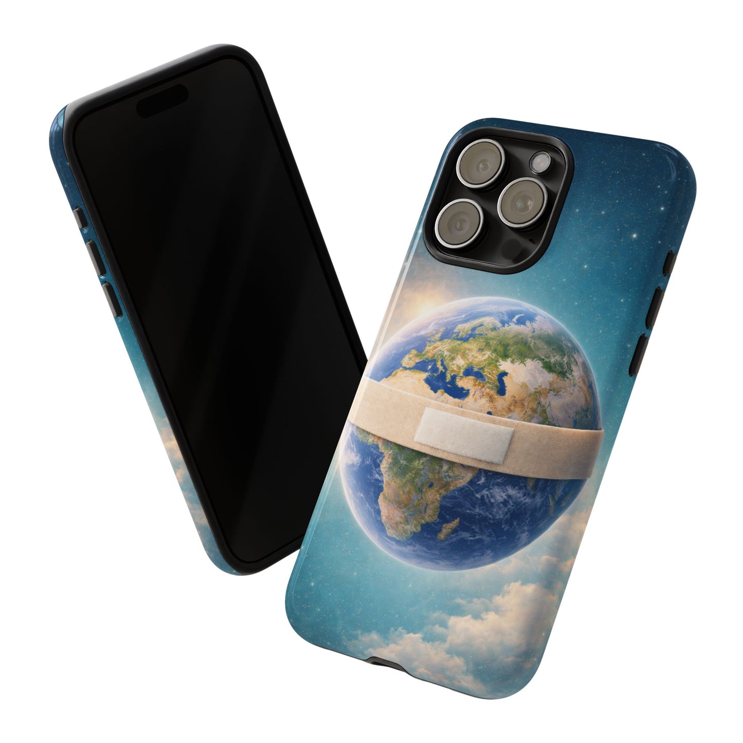 Earth Band Tough Case — Protective Planet Phone Case with Global Design