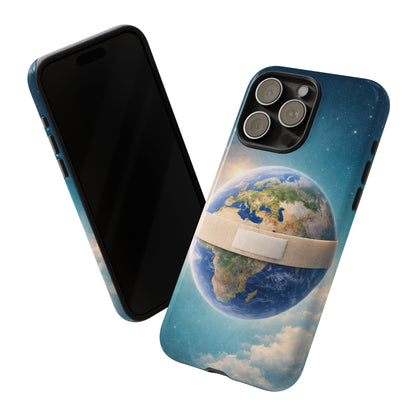 Earth Band Tough Case — Protective Planet Phone Case with Global Design