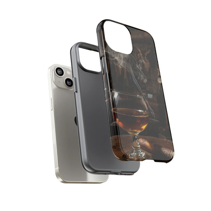 "Hot Whiskey and Cigar" Mobile Phone Case