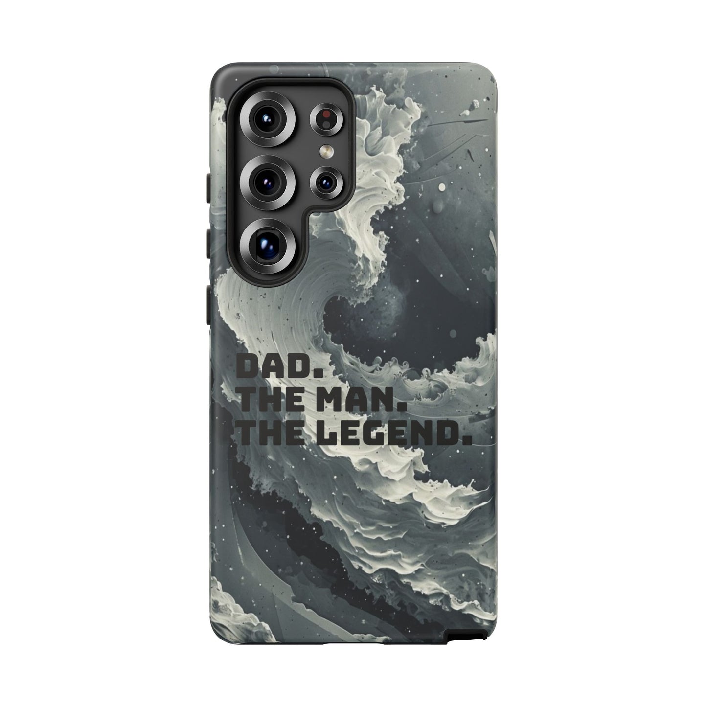 "Dad. The Man. The Legend" Mobile Phone Case (grey)