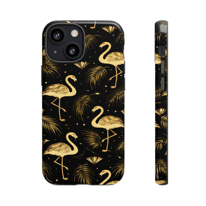 "Gold Flamingo" Mobile Phone Case
