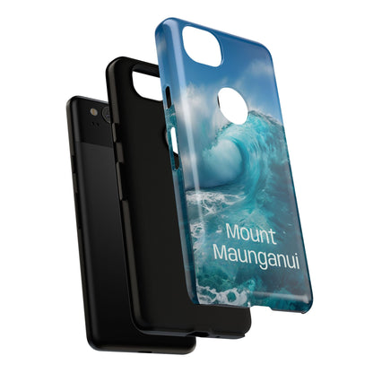 "Mount Maunganui" Mobile Phone Case (green)