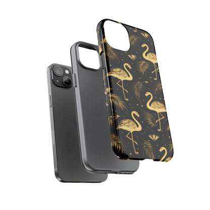 "Gold Flamingo" Mobile Phone Case