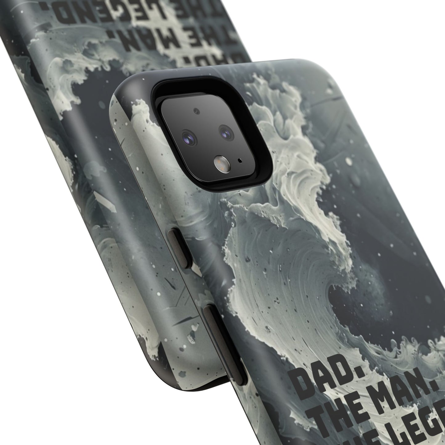"Dad. The Man. The Legend" Mobile Phone Case (grey)