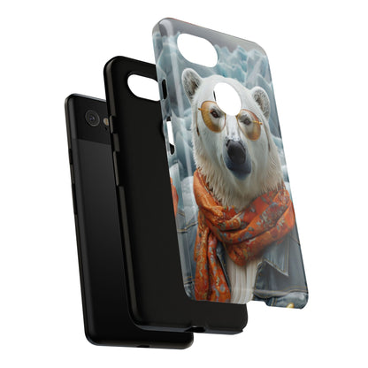 "Urban Zen Polar Bear" Mobile Phone Case