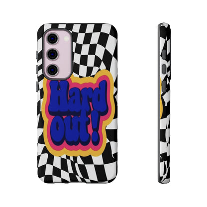 "Hard Out" Mobile Phone Case (blue)