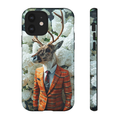 "The Stag" Mobile Phone Case (orange)