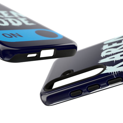 "Karen Mode On" Mobile Phone Case (blue)