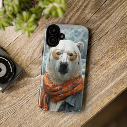 "Urban Zen Polar Bear" Mobile Phone Case