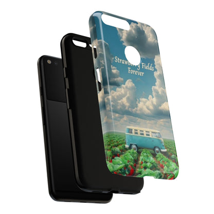 "Life is Short.  Vintage Summer Vibes" Mobile Phone Case