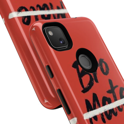 "Bro. Mate. Cuz." Mobile Phone Case