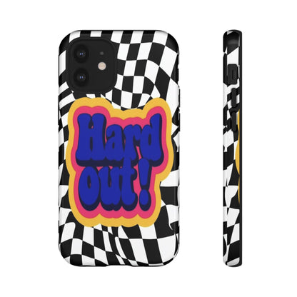 "Hard Out" Mobile Phone Case (blue)