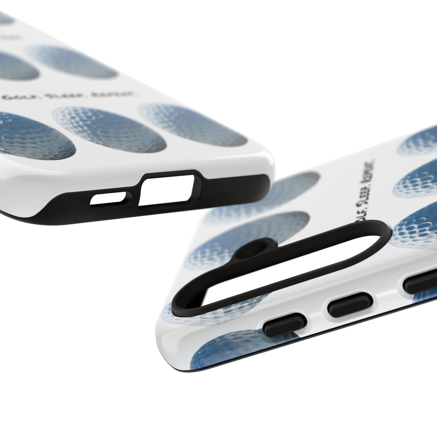 "Eat. Golf. Sleep. Repeat." Mobile Phone Case