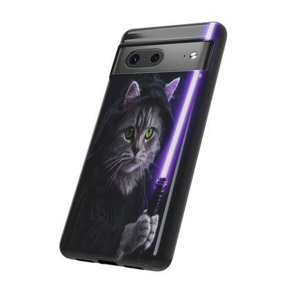 "Jedi Whisker" Mobile Phone Case (purple)