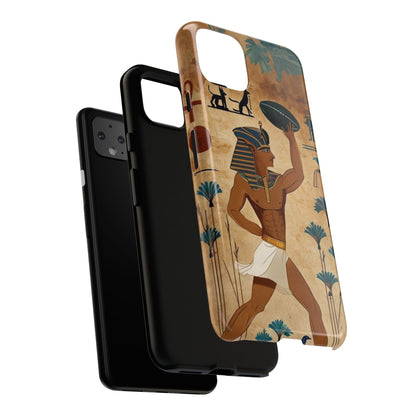 "Tutankhaman Takes the Pass" Mobile Phone Case