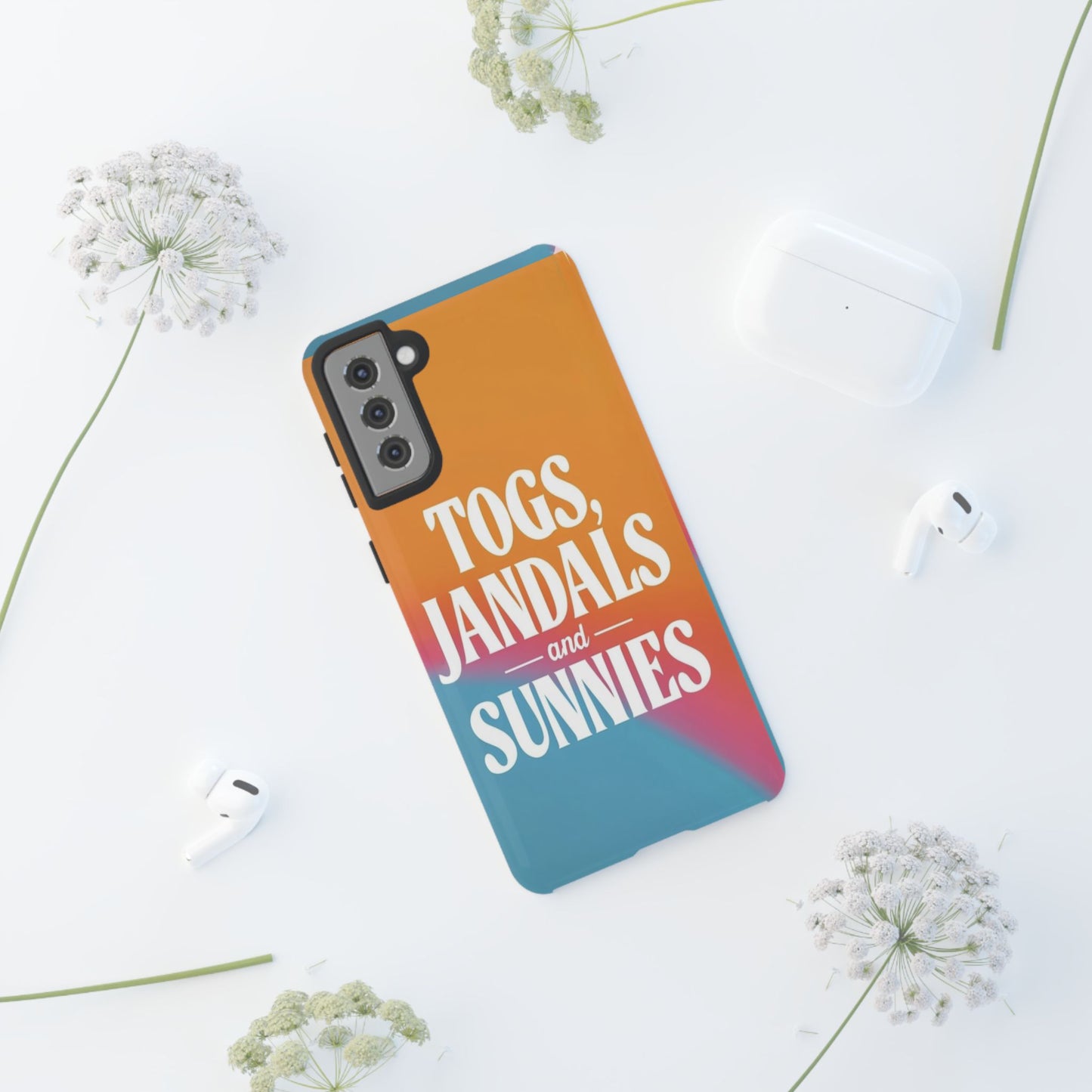 "Togs, Jandals and Sunnies" Mobile Phone Case
