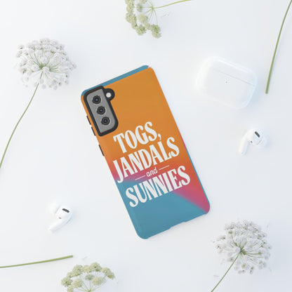 "Togs, Jandals and Sunnies" Mobile Phone Case