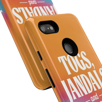 "Togs, Jandals and Sunnies" Mobile Phone Case