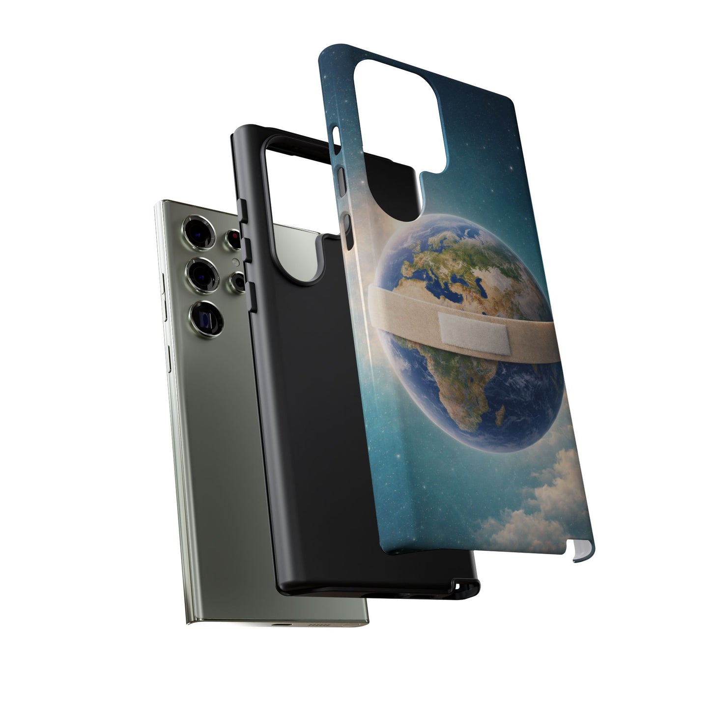 Earth Band Tough Case — Protective Planet Phone Case with Global Design