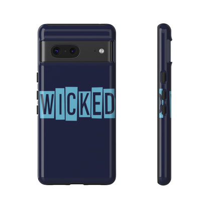 "Wicked" Mobile Phone Case (blue)