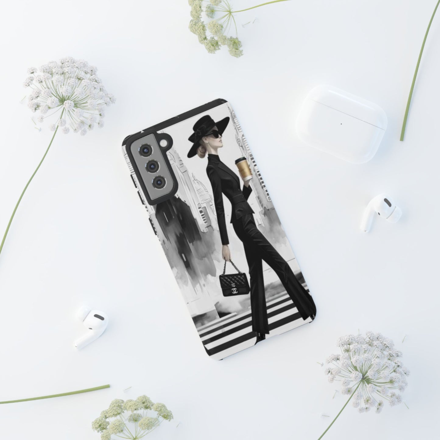 "Chic City Stroll" Mobile Phone Case