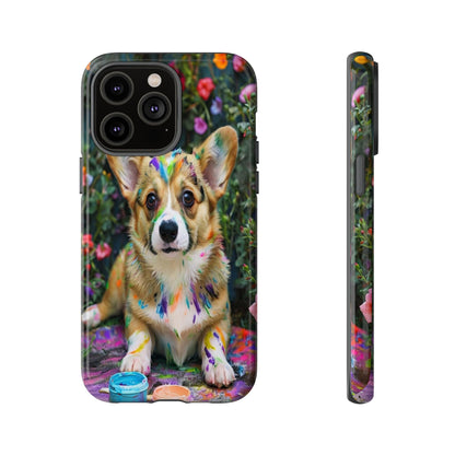 "Paint It Corgi" Mobile Phone Case