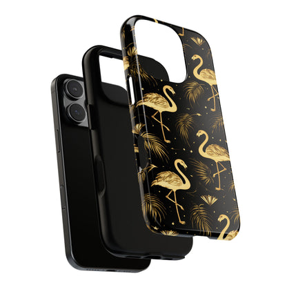 "Gold Flamingo" Mobile Phone Case