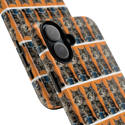 "Bad Hair, Good Coffee - we all need balance" Mobile Phone Case