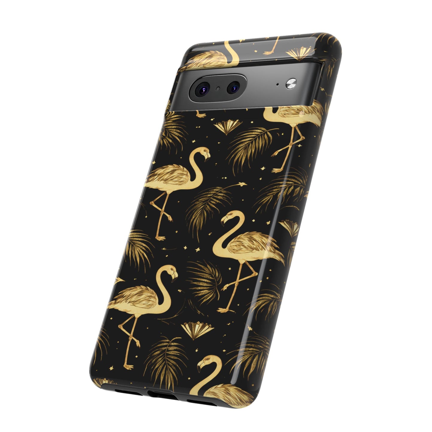 "Gold Flamingo" Mobile Phone Case