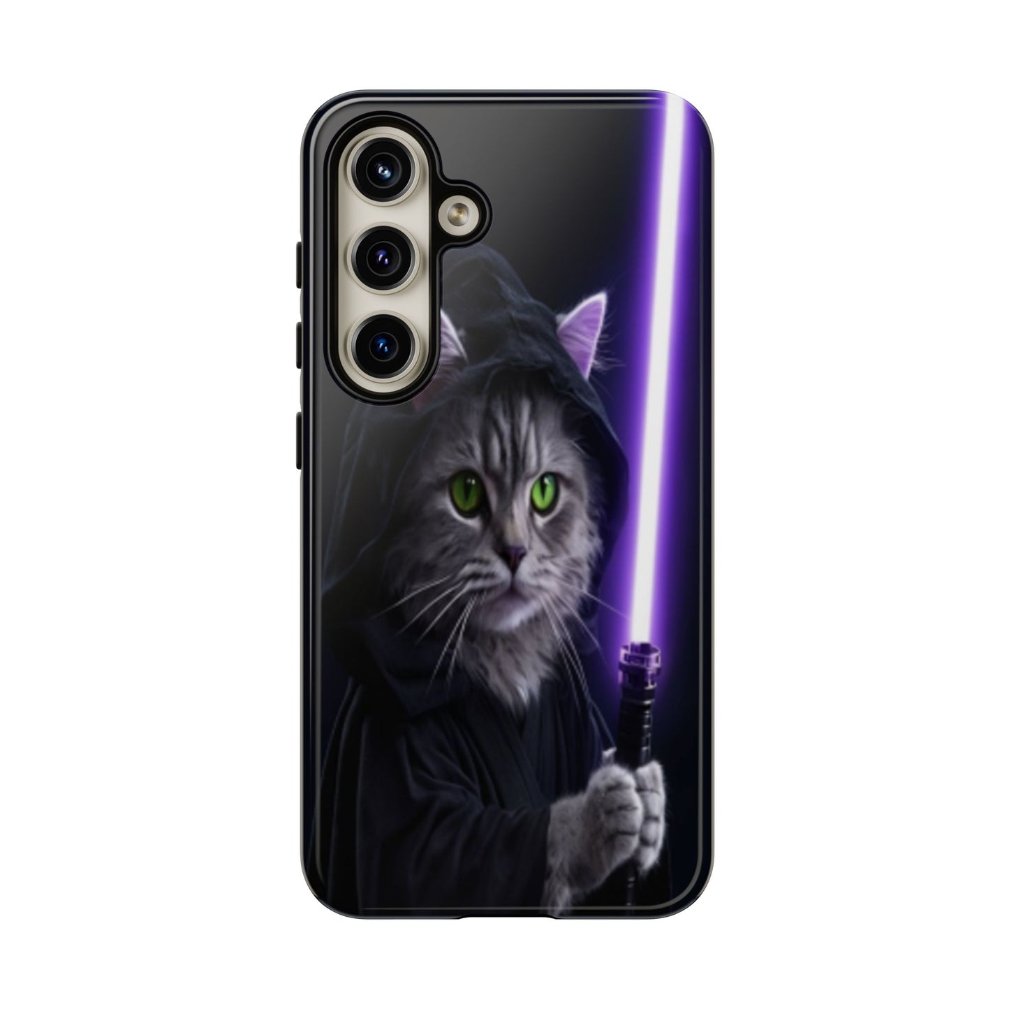 "Jedi Whisker" Mobile Phone Case (purple)