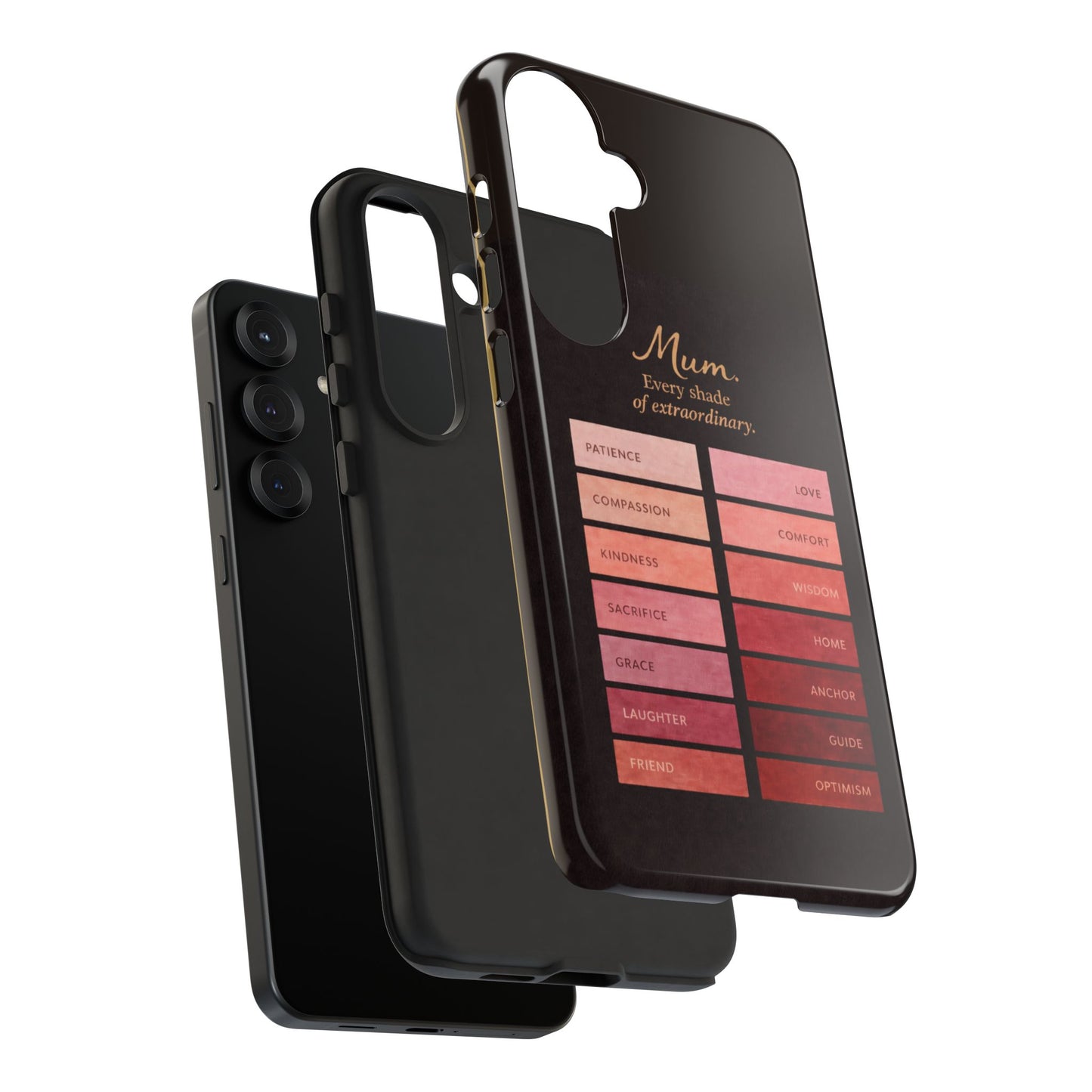 "Every Shade of Extraordinary" Mobile Phone Case (blush)