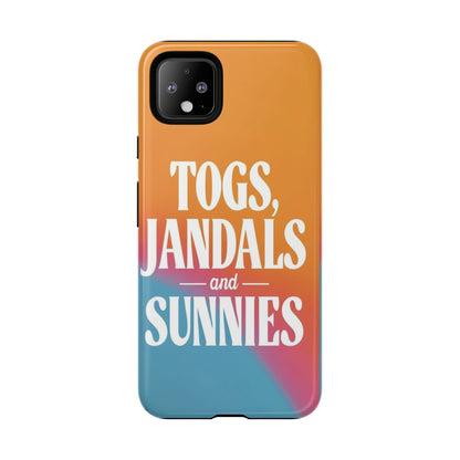 "Togs, Jandals and Sunnies" Mobile Phone Case