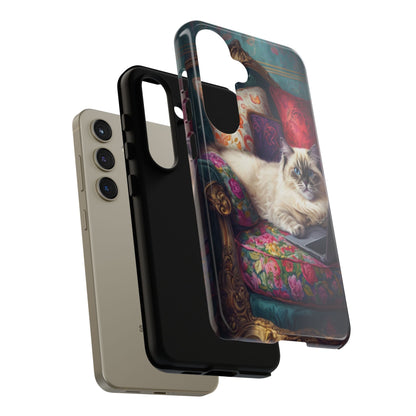 "Purr-sian Productivity" Mobile Phone Case