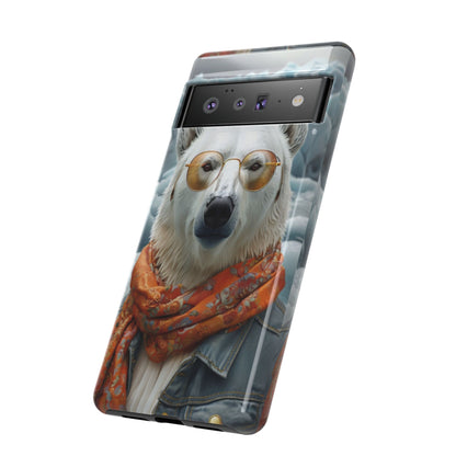 "Urban Zen Polar Bear" Mobile Phone Case