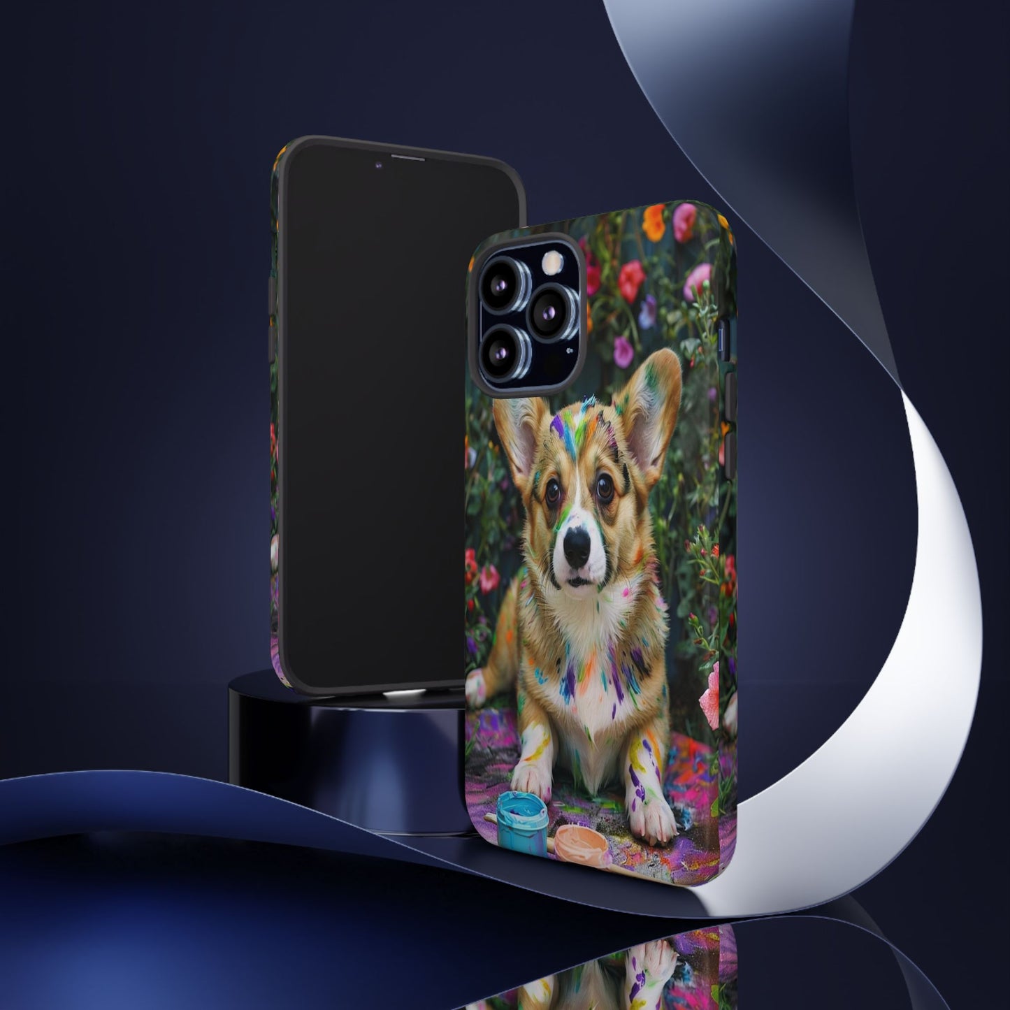 "Paint It Corgi" Mobile Phone Case