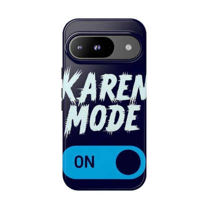 "Karen Mode On" Mobile Phone Case (blue)
