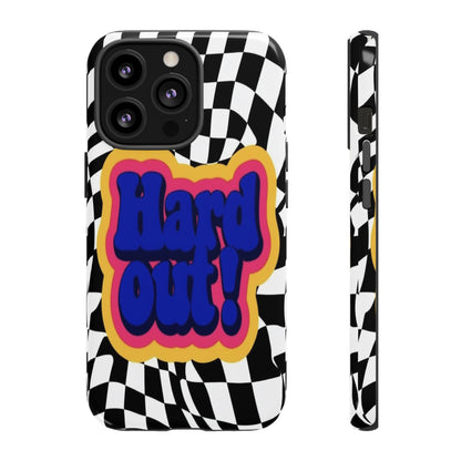 "Hard Out" Mobile Phone Case (blue)