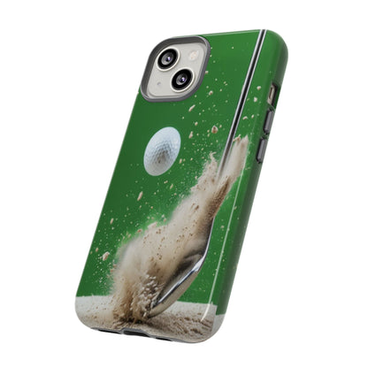 "Bunker Shot" Mobile Phone Case (light green)