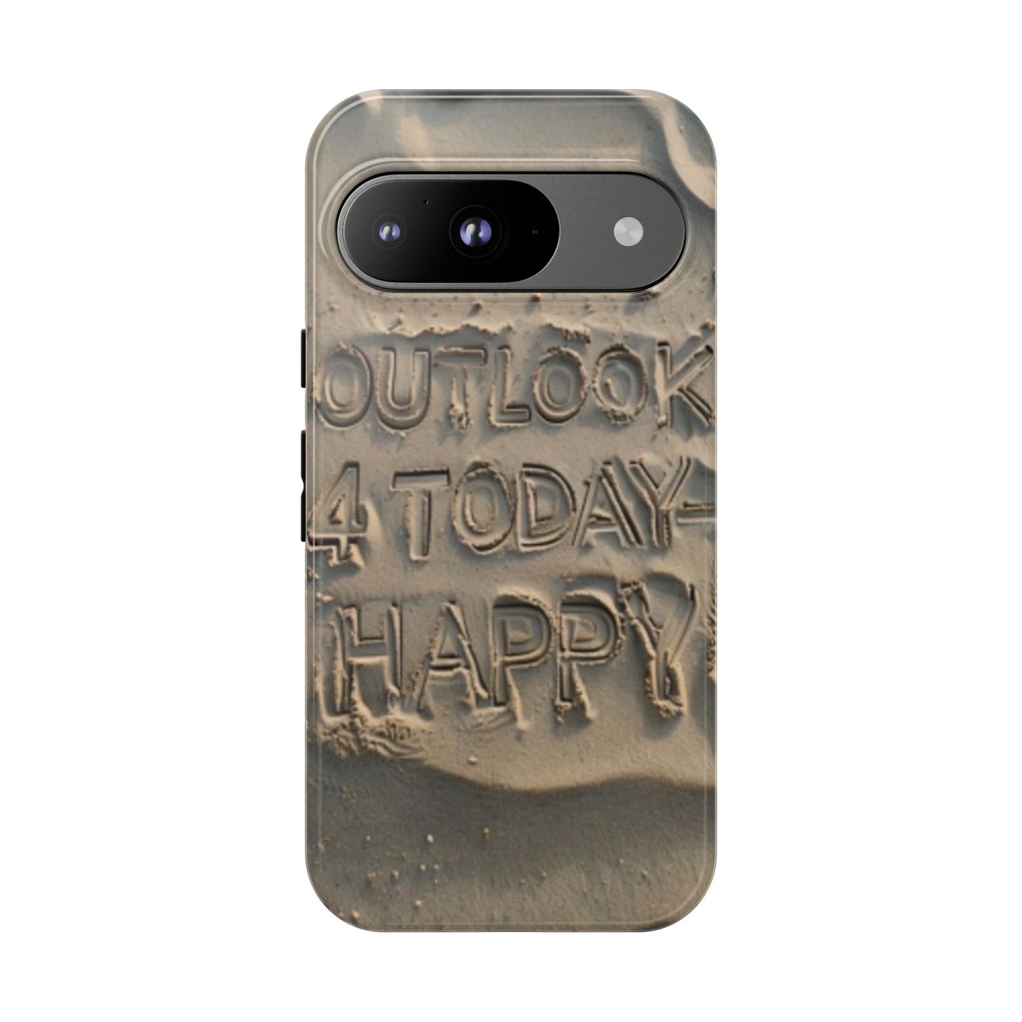 "Life is Short.  Be Happy" Mobile Phone Case