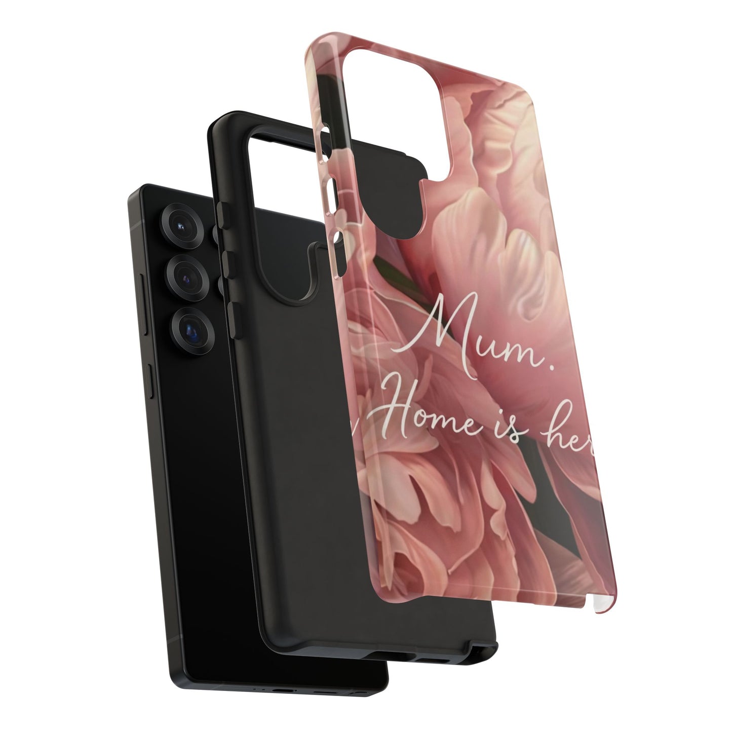 "Mum. Home is Her" Mobile Phone Case