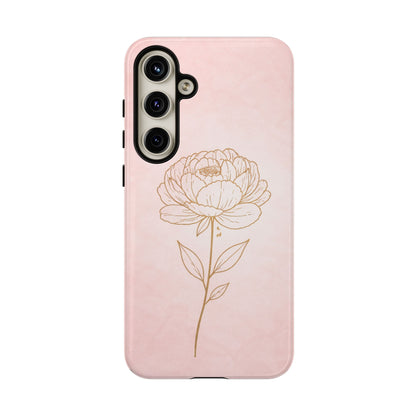 "Blush Peony" Mobile Phone Case