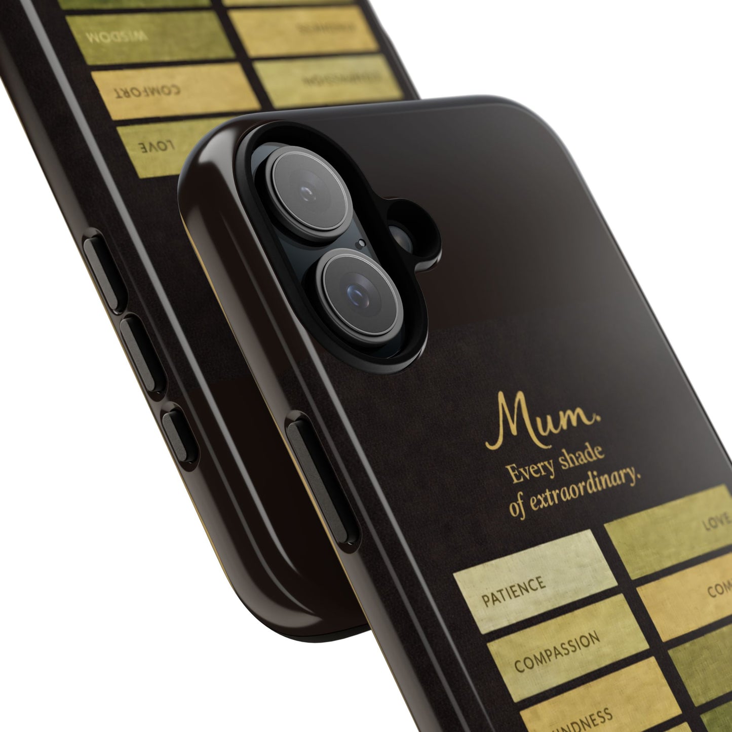 "Every Shade of Extraordinary" Mobile Phone Case (green)