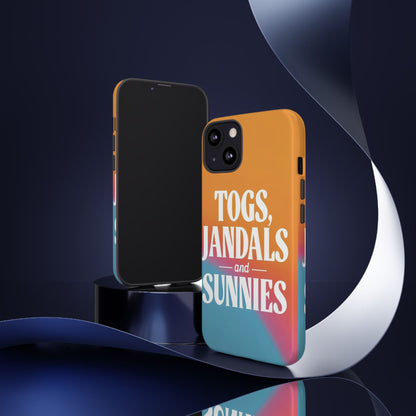 "Togs, Jandals and Sunnies" Mobile Phone Case