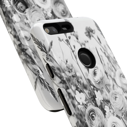 "Monochrome Muse" Mobile Phone Case