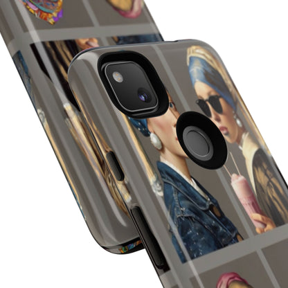 "Girls with Pearls" Mobile Phone Case