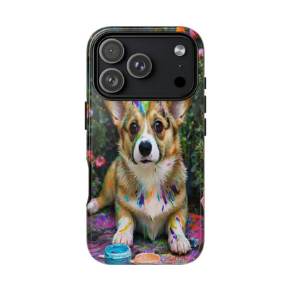 "Paint It Corgi" Mobile Phone Case