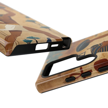 "Tutankhaman Takes the Pass" Mobile Phone Case