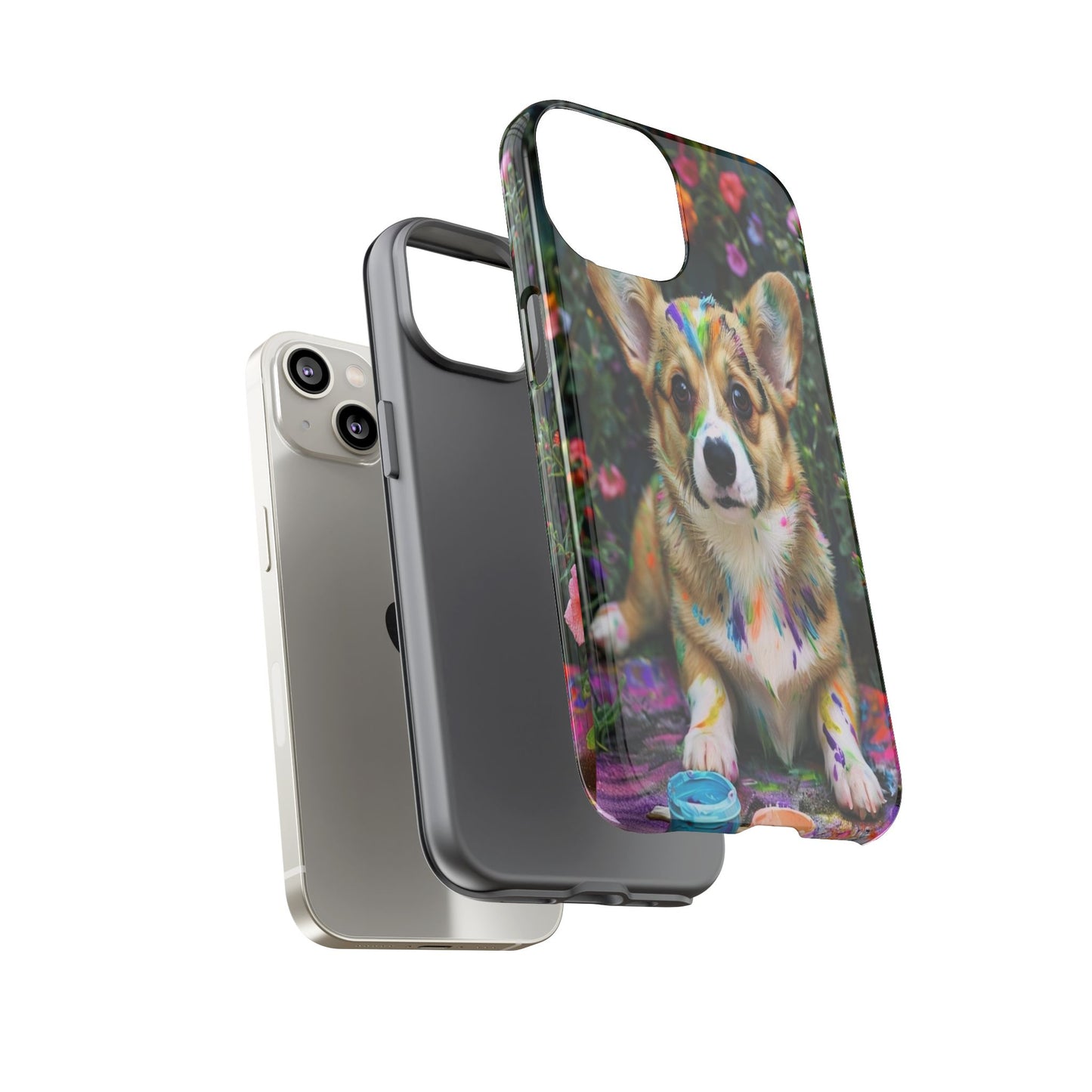 "Paint It Corgi" Mobile Phone Case