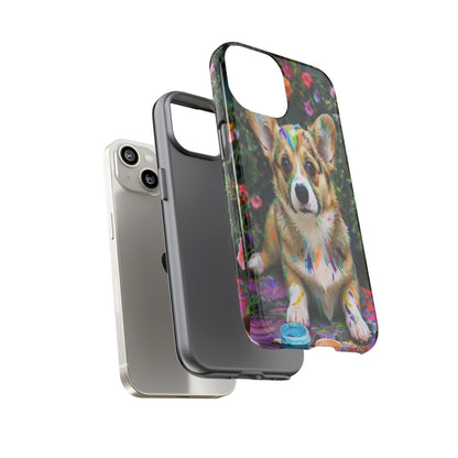 "Paint It Corgi" Mobile Phone Case